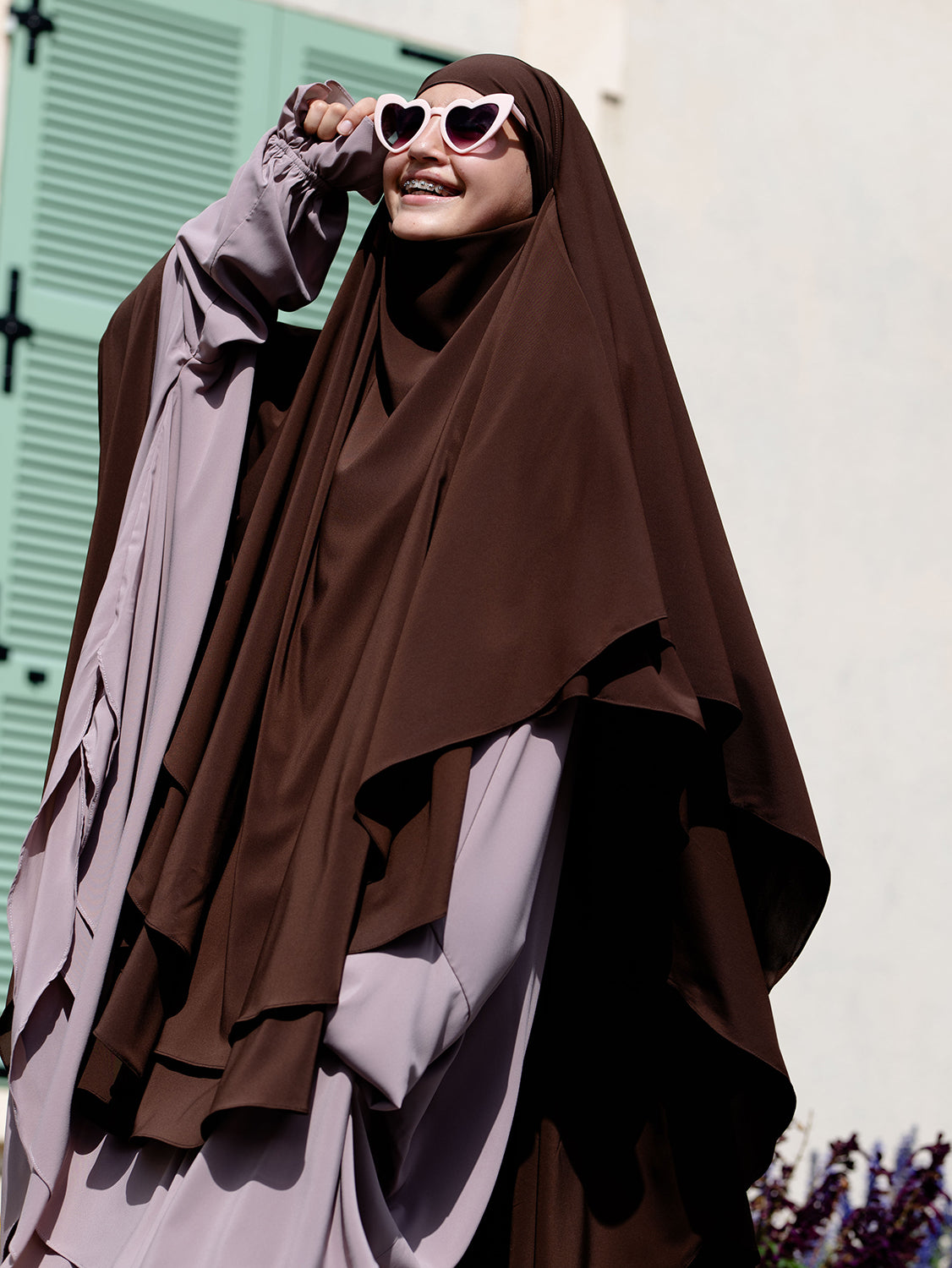 Princess Chiffon Khimar, Chocolate