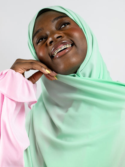 Flower Chiffon Hijab Jasmine