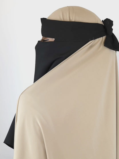 Crown Chiffon Niqab, Kohl