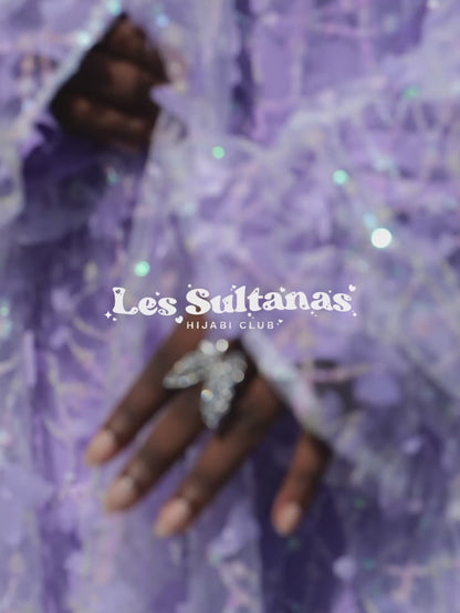 Duchess Midi Abaya Glitter