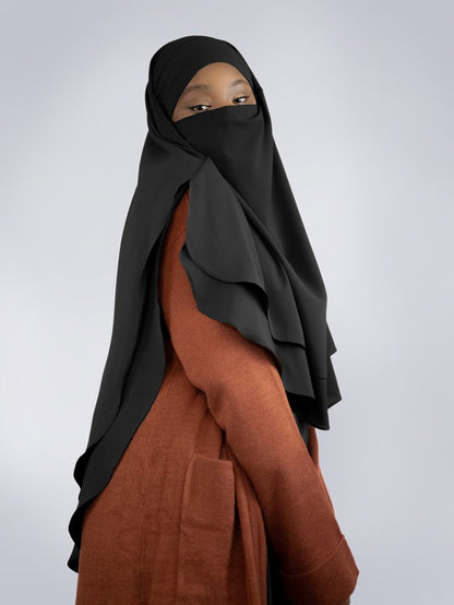 Lady Chiffon Khimar, Kohl